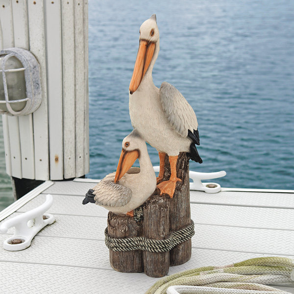 Design Toscano Ocean's Perch Pelican Statue & Reviews Wayfair Canada